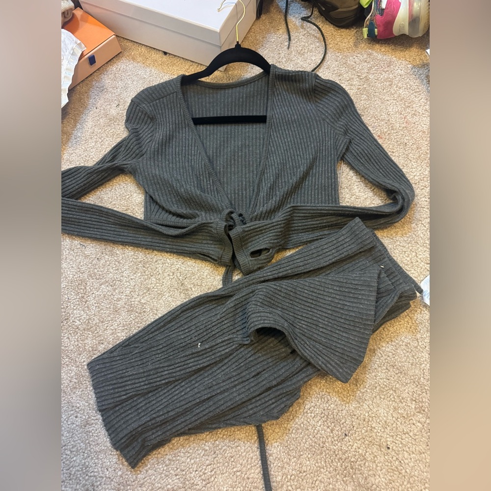 Joah Brown Luxe Knit Set